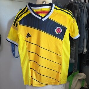 Adidas Kids Colombian Sports Jersey
